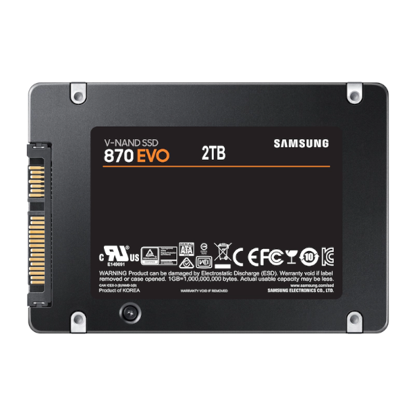 דיסק פנימי Samsung SSD 870 EVO 2TB SATA III 2.5