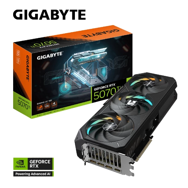 כרטיס מסך GIGABYTE GeForce RTX 5070 Ti GAMING OC 16G