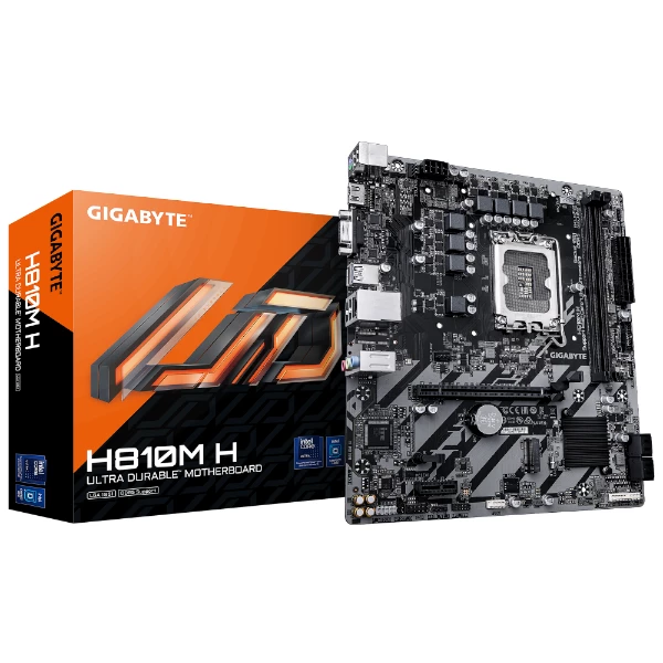 לוח Gigabyte H810M H 1.0 Micro-Atx DDR5 LGA1851 VGA HDMI