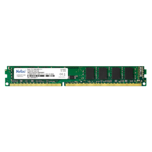 זכרון לנייח Netac 8GB DDR3 1600MHZ CL11