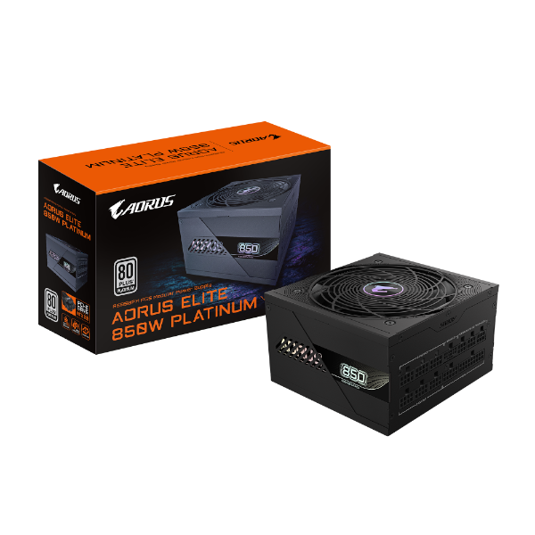 ספק כח  AORUS ELITE P850W 80 Plus Platinum Modular PCIe 5.0