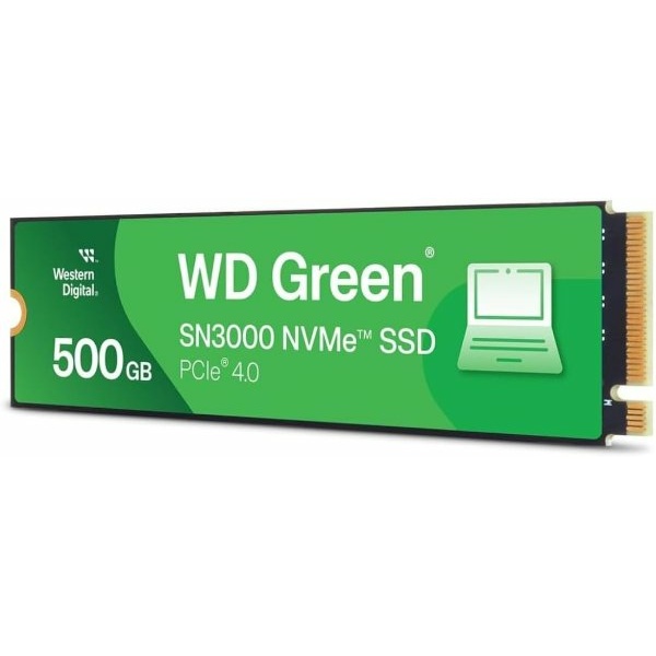 דיסק פנימי WD SN3000 500GB Gen 4X4 NVME Read-5000 Write-4100