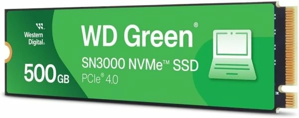 דיסק פנימי WD SN3000 500GB Gen 4X4 NVME Read-5000 Write-4100