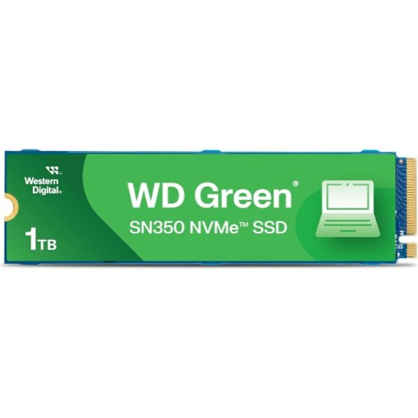 דיסק פנימי Western Digital 1TB WD Green SN350 NVMe Gen3
