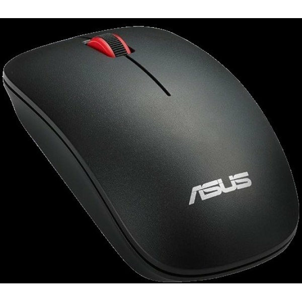 עכבר אלחוטי ארגונומי ASUS WT300 2.4GHZ Black-Red