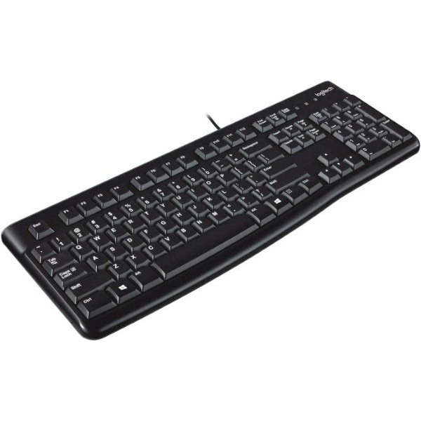 מקלדת לוגיטק חוטית עברית אנגלית LOGITECH K120