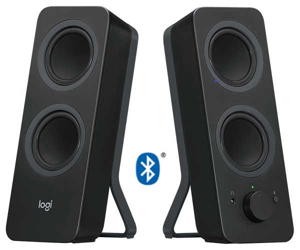 רמקולים Logitech Z207 2.0 Stereo With Bluetooth Black