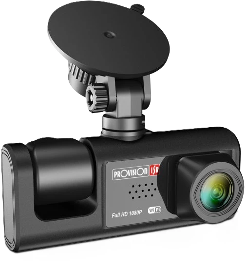 מצלמת רכב דו כיוונית PROVISION T2 Dual FHD WIFI CAMERA