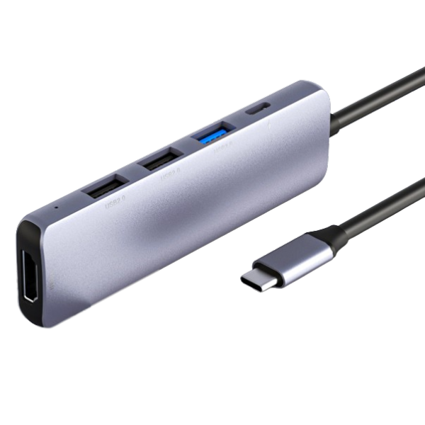 תחנת עגינה Netac WF13 Type-C USB 3.0X1 USB 2.0X2 HDMI PD