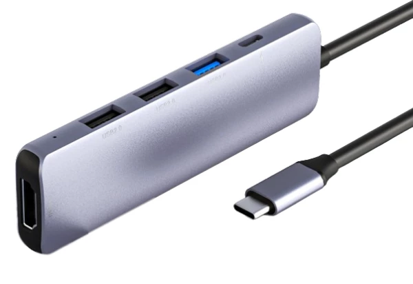 תחנת עגינה Netac WF13 Type-C USB 3.0X1 USB 2.0X2 HDMI PD