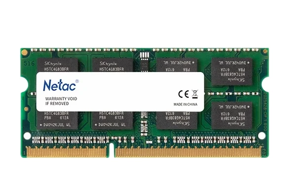 זכרון לנייד Netac 8GB DDR3L 1600Mhz SoDIMM C11 1.35V