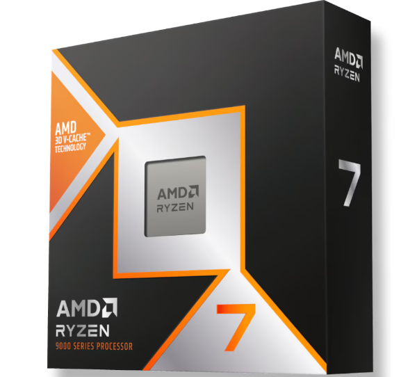 AMD Ryzen 7 9800X3D ZEN5 AM5 BOX 8 Cores 16 Threads up to 5.2Ghz