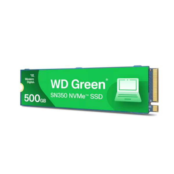 דיסק פנימי WD Green SN350 NVMe SSD 500GB TLC Gen3 X4 NVMe V1.3