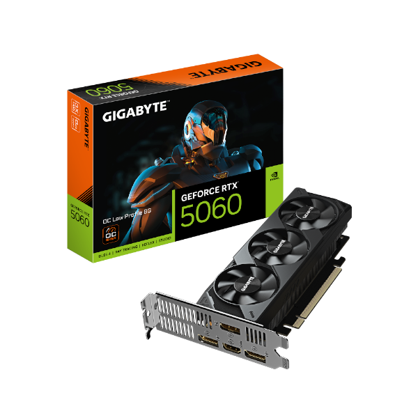 כרטיס מסך Gigabyte GeForce RTX 5060 OC Low Profile 8GB