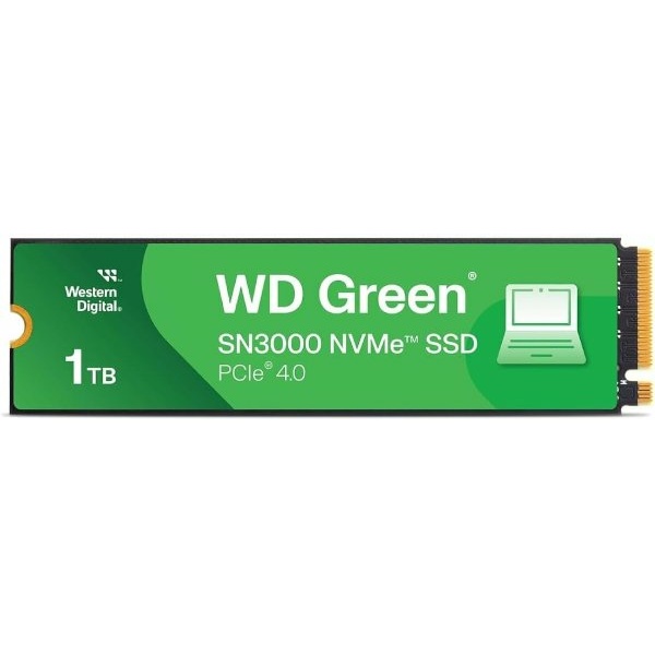 דיסק פנימי WD SN3000 1TB Gen 4X4 NVME Read-5000 Write-4100