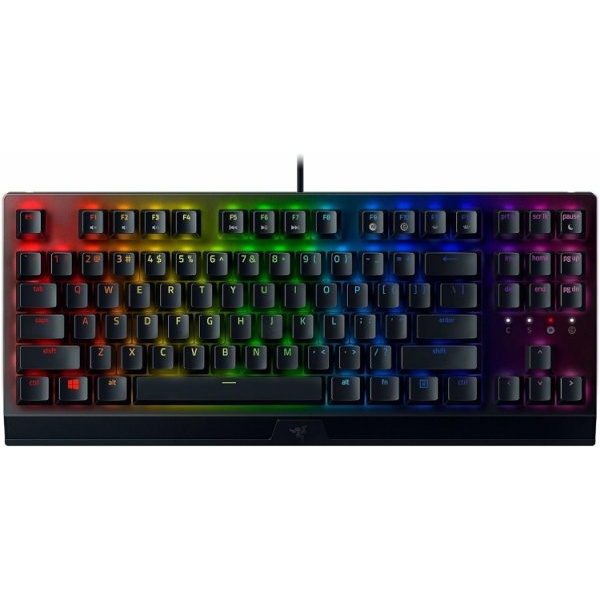 מקלדת גיימינג Razer BlackWidow v3 TKL Wired RGB Green Switches