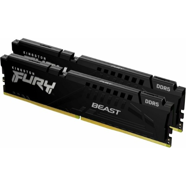 זכרון Kingston Fury Beast DDR5 64GB 2X32 6400MHZ CL32 INTEL XMP