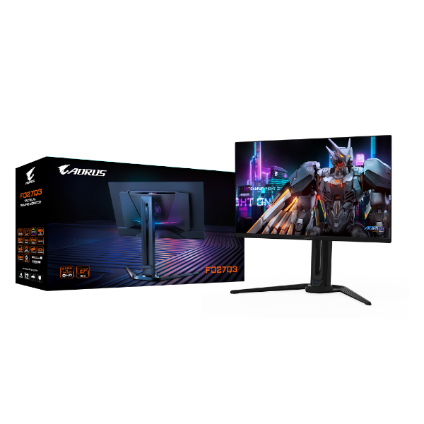 מסך GIGABYTE AORUS FO27Q3 27 2K QD-OLED 0.03ms 360Hz HDR USB KVM