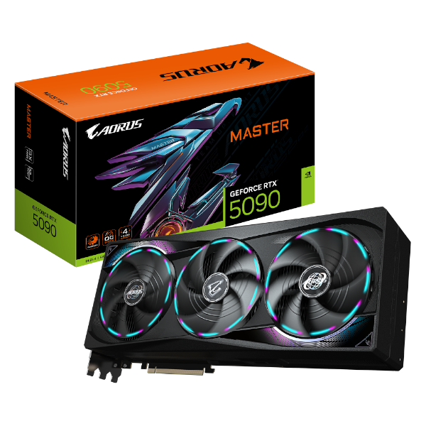 כרטיס מסך AORUS GeForce RTX 5090 MASTER 32G PCIE5
