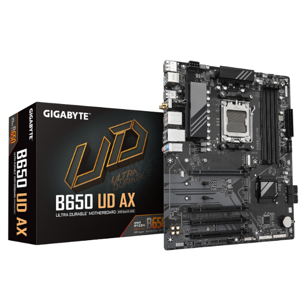 לוח אם Gigabyte B650 UD AX AMD AM5 Wifi 6 PCIE 5.0 DDR5