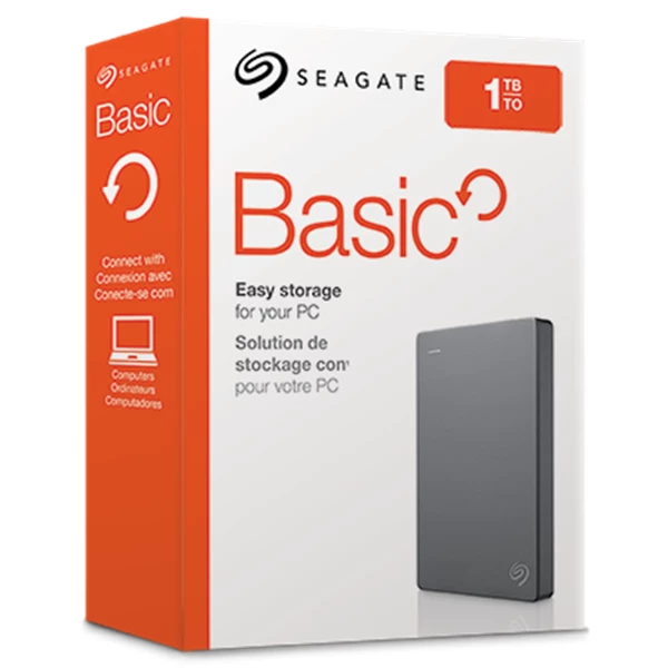 דיסק חיצוני SEAGATE Basic Portable Drive 1TB 2.5 usb 3.0