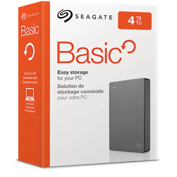 דיסק חיצוני SEAGATE Basic Portable Drive 4TB 2.5 usb 3.0