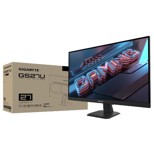 מסך גיימינג Gigabyte GS27U 4K SS IPS 160Hz 1MS HDR Ready