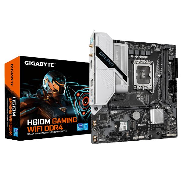 לוח אם אינטל H610M GAMING WIFI DDR4 2XDP HDMI BT LGA1700