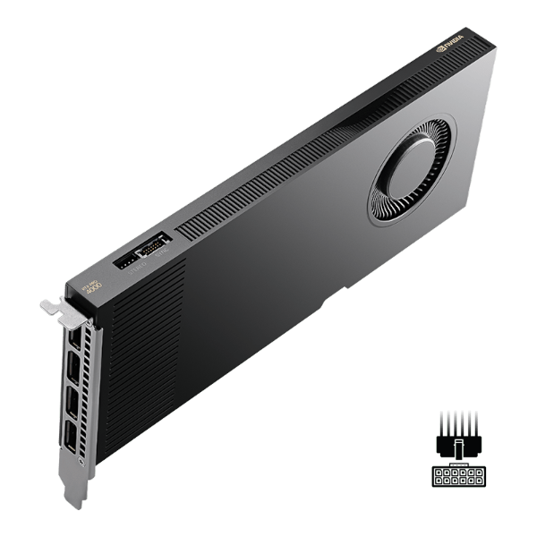 כ. מסך PNY NVIDIA RTX PRO 4000 Blackwell GPU 24GB 8960 Cuda Cores