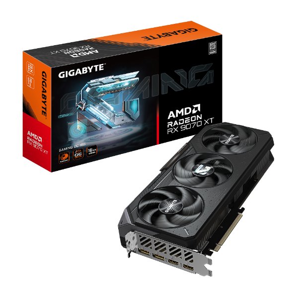 כרטיס מסך Gigabyte RX9070 XT Gaming OC 16GB PCI-E 5.0