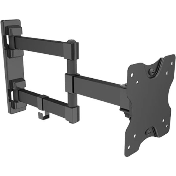 זרוע דו מפרקית מאלומיניום VESA 100/75 up to 27 and 15kg