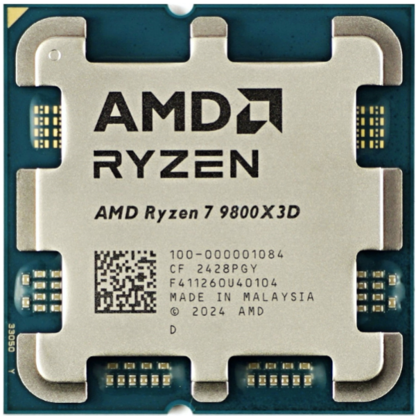 מעבד AMD Ryzen 7 9800X3D ZEN5 AM5 8 Cores 16 Threads up to 5.2Ghz