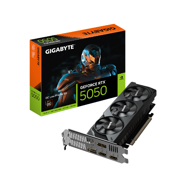 כרטיס מסך Gigabyte GeForce RTX 5050 8GB OC Low profile