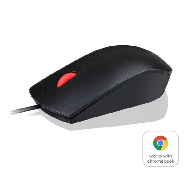 עכבר חוטי Lenovo Essential USB Mouse