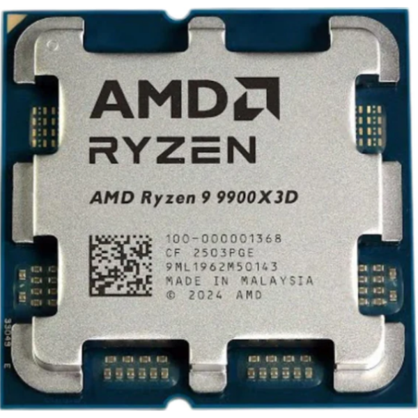 CPU AMD Ryzen 9 9900X3D Tray AM5 12 Cores 24 Threads up to 5.5Ghz