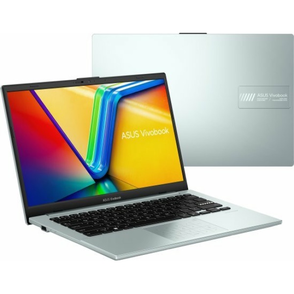 נייד ASUS VivoBook Go 14 i3-N305 8GB 512NVME FHD DOS Green Grey
