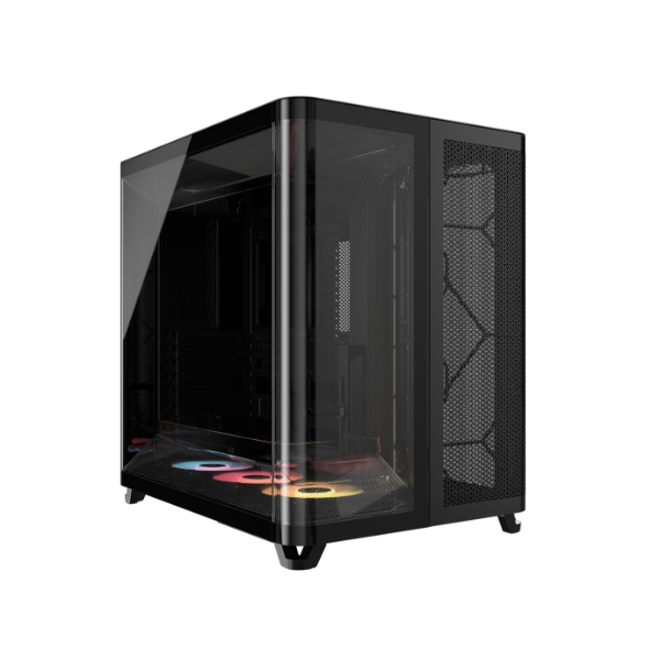 מארז CORSAIR AIR 5400 RS-R ARGB Triple Chamber 3x Fans Include Bl