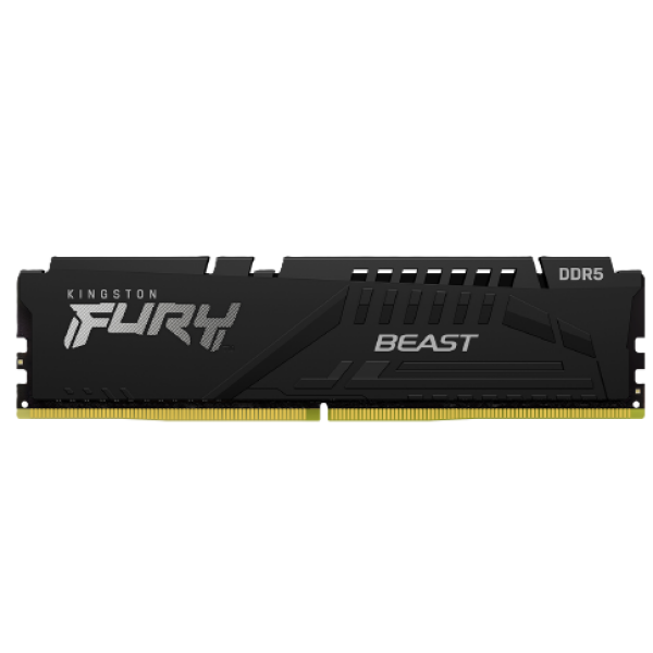 ז.לנייח Kingston Fury Beast Black 16GB 6000MHZ DDR5 C36 XMP/EXPO