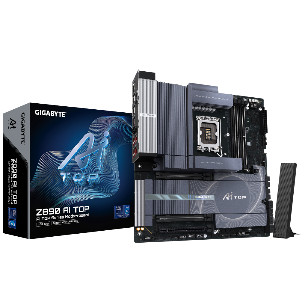 לוח אם Gigabyte Z890 AI TOP DDR5 10GB LAN Thunderbolt 5 WIFI7