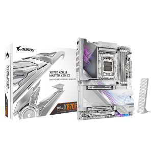 לוח אם GIGABYTE X870E AORUS MASTER X3D ICE WIFI7 ATX BT 10GBE